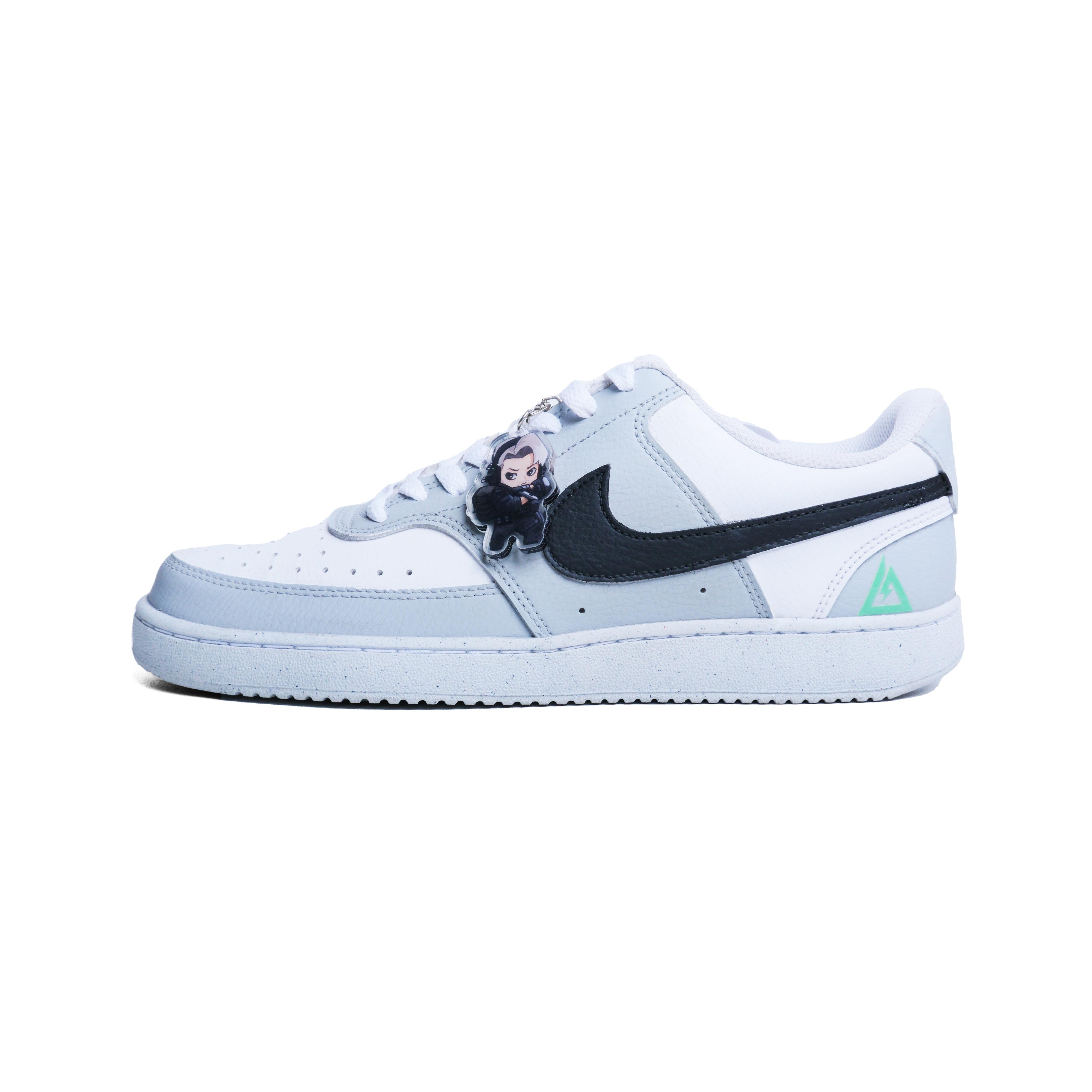 

Nike Court Vision 1 Low top Skateboard Shoes Men s Gray White DH2987-101(Team1034-) 40.5