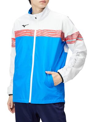 Tennis Wear Breath Thermo Warmer Jacket Dynamotion Fit Moisture Absorption Heat Generating Water Repellent Windproof 62JE2520 Peace Blue X White S