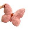 Cuscino a Farfalla Tappetino da Lancio Cuscino Corto in Peluche Giocattolo Carino Ragazza Rosa per Camera da Letto Divano Cuscino Tessile Cuscino per Divano Decorazione per la Casa Cuscino per Testiera del Letto