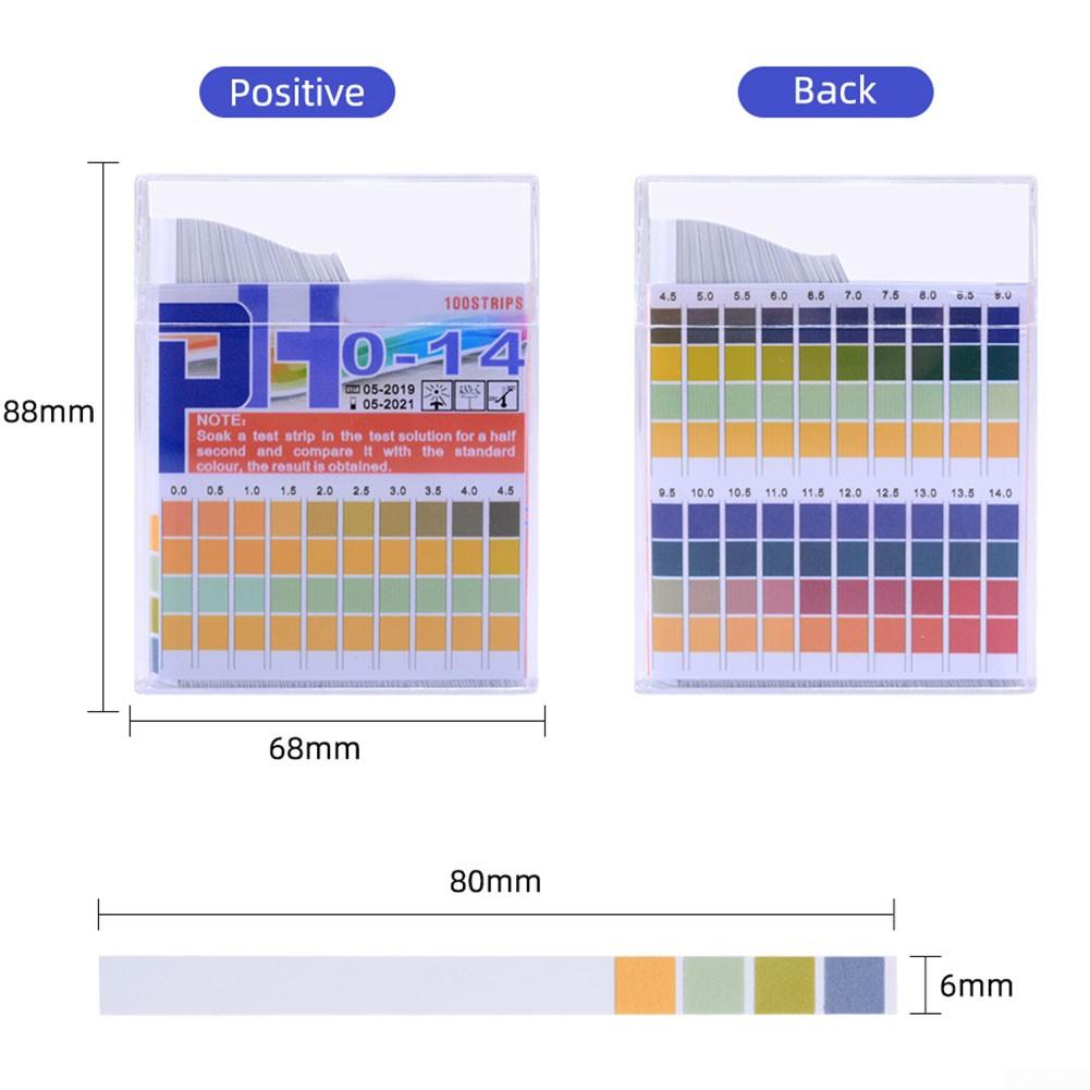 Benzi pentru card de control Hârtie de testare Benzi de testare pentru valoarea pH-ului