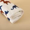 2Pcs Set New Thickened Beanie Cap Warm Ear Protection Knitted Hat Cartoon Dinosaur Scarf Set Winter