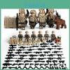 Land Tiger Desert Patrol Military Action Figure Building Blocks Plastic Toy For Kids