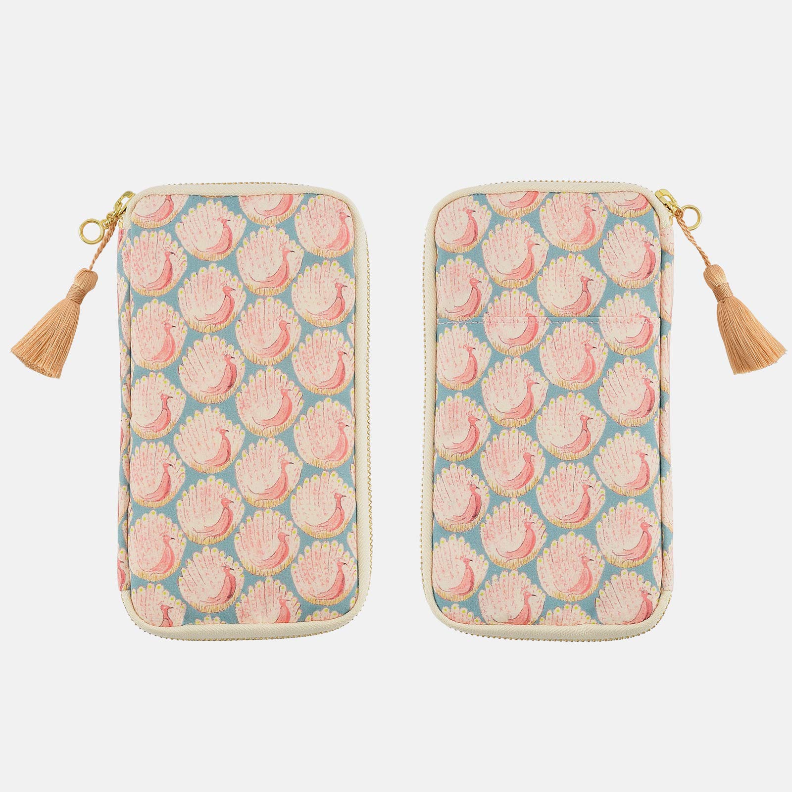 Маленький футляр Hobonichi LIBERTY FABRICS Peacocks of Grantham Hall