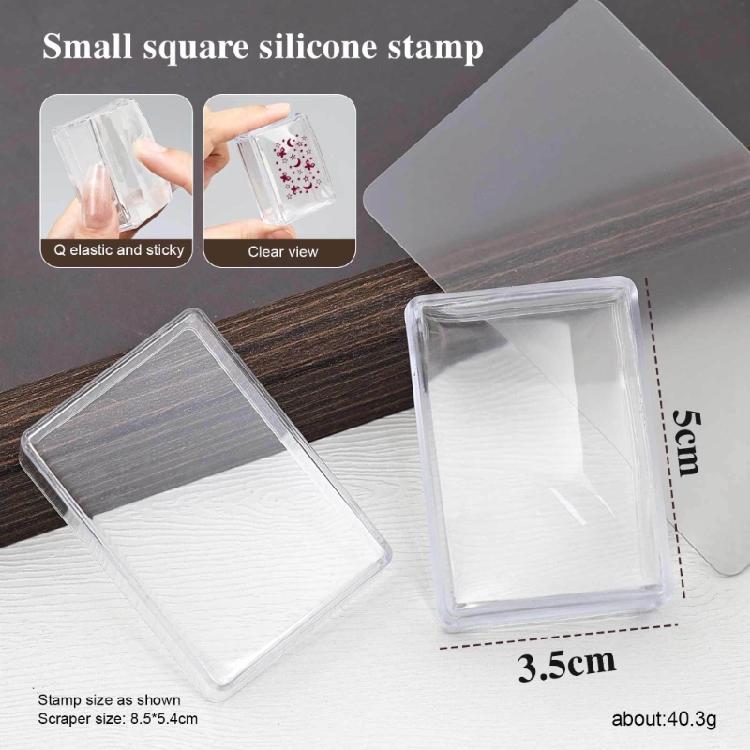 Precise Nail Stamp Kit With Interchangeable Plastic Plates And Silicone Roller For Professional Quality Results