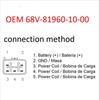 Compatible Rectifier for Yamaha 50-70 HP Outboard Engines (68V-81960-10-00)