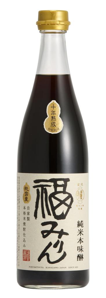 Traditionally Made Pure Rice Mirin Fukumirin Fukumitsuya Aged for 10 (720mL, Years)