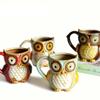 Tazza da Caffè, Latte, Tè Cartone Animato Gufo Carino, Colazione, Tazza Mattutina, Tazza Animale 3D per Collezione, 300ml