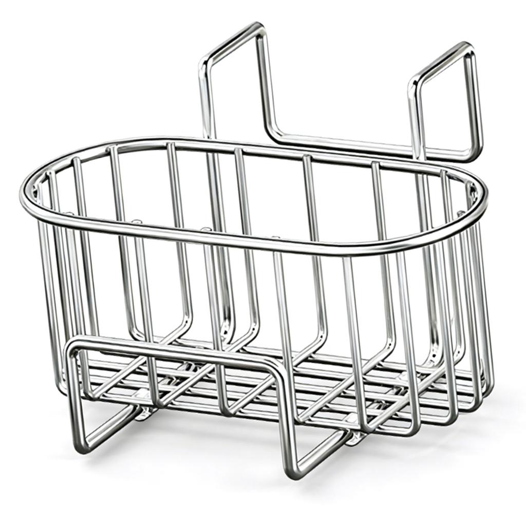 Svampställ för diskbänk Rostfritt stål Hängande avrinningsbricka Diskho För tvålbehållare Förvaring