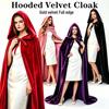 Kids' Velvet Hooded Halloween Cloak Costume