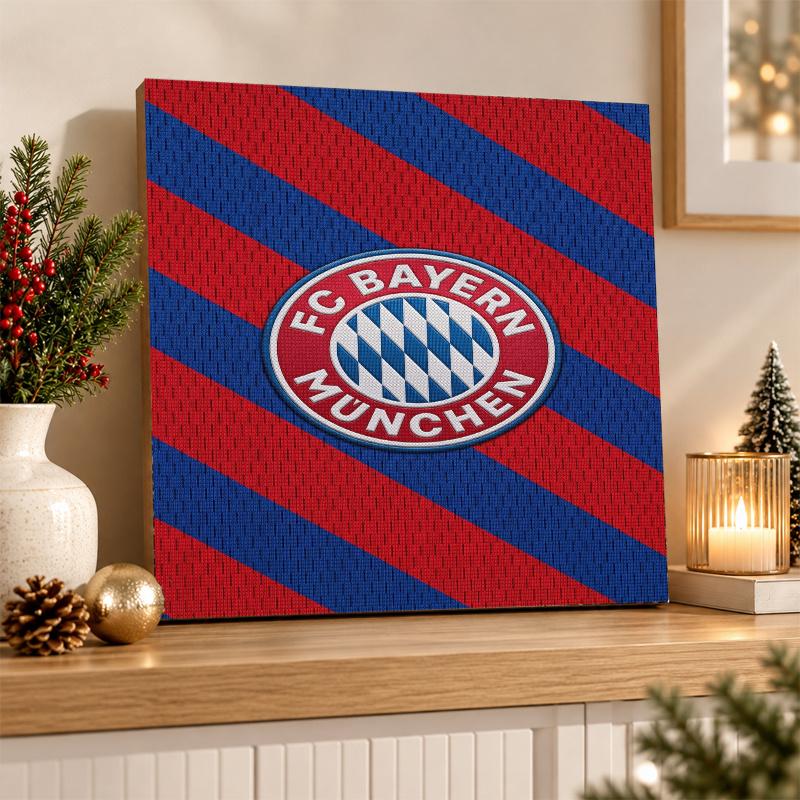 Bayern Munich Diamond Painting Kit 5D Full Drill DIY Diamond Mosaic Wall Art Home Decor