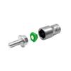 MR CARTOOL 21 BUCĂȚI Inserturi Magnetice pentru Chei cu Tubulară Insert Magnetic Include Atât Seturile Noastre SAE Cât și Cele Metrice Într-unul Singur Pentru Instalare Demontare