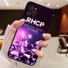 Red Hot Chili P-Peppers Band For Iphone 17 16 15 11 13 14 Pro Max Plus 12 Mini Black Shell Cover Phone Case