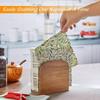 Classic Wooden Napkin Holder Countertop Dining Table Decoration Standing Napkin Dispenser Tissue Box Kitchen