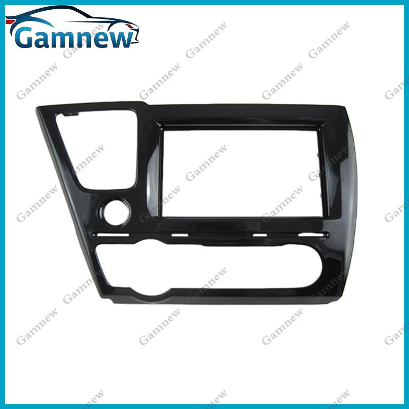 7 Inch 2DIN Car Fascia Radio Panel For Honda Civic 2013-2017 Frame Kit Install Facia Face Plate