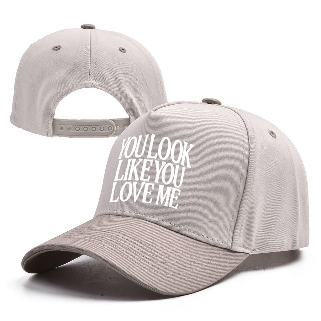 Women Men Adult Washed Printed Baseball Cap Washed Cotton Daddy Hat