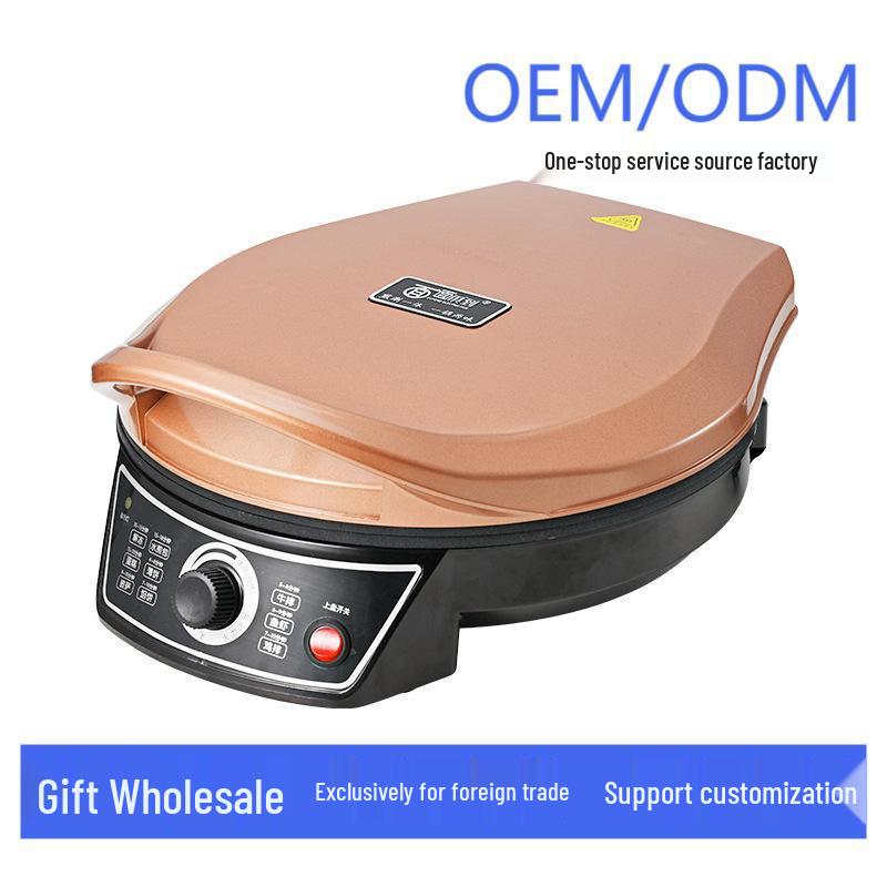 Электрическая блинница и креповая машина 33 см, двусторонняя, со съемными моющимися пластинами 33 cm