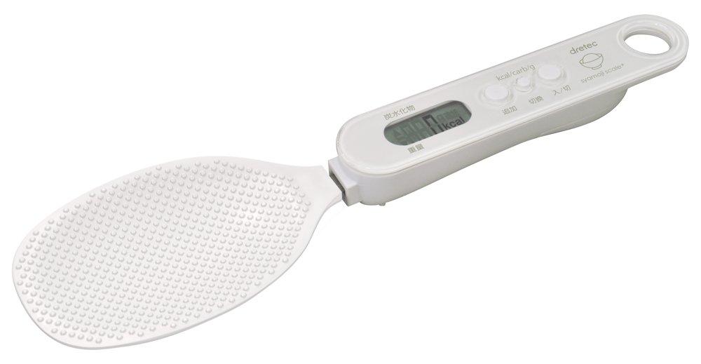 

DRETEC Digital Rice Scoop Scale Plus White PS-035WT