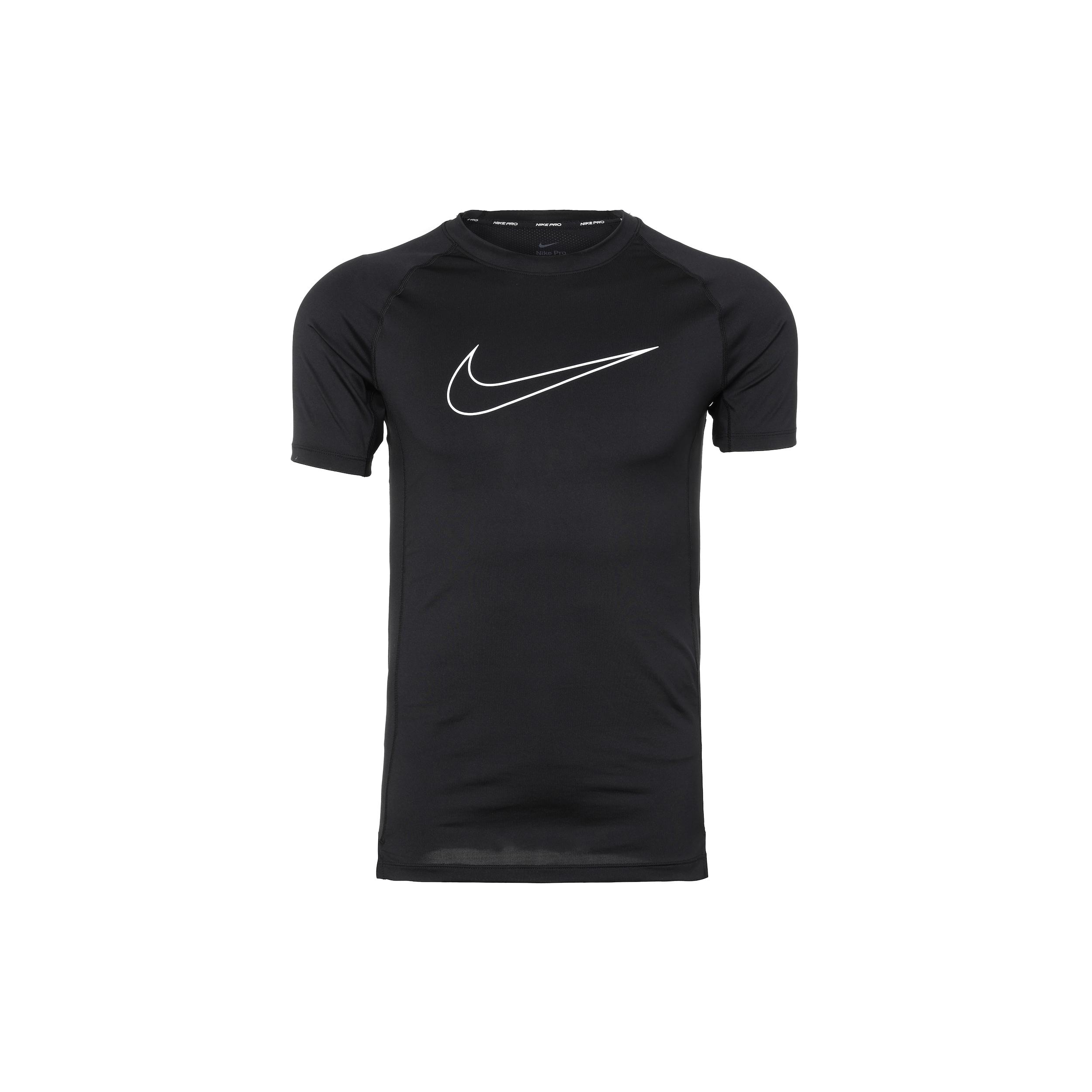

New Nike Pro Dri FIT Men s Tight Fit Short Sleeve Top Black DD1993-010 S