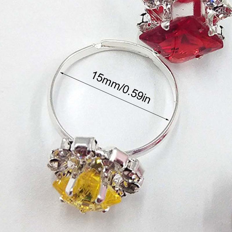 Cartoon Ringen 12/36 Stuks/Doos Kinderen Legering Vingerring Decoratie Verstelbare Knokkelring Feestartikel Actiefiguren Speelgoed