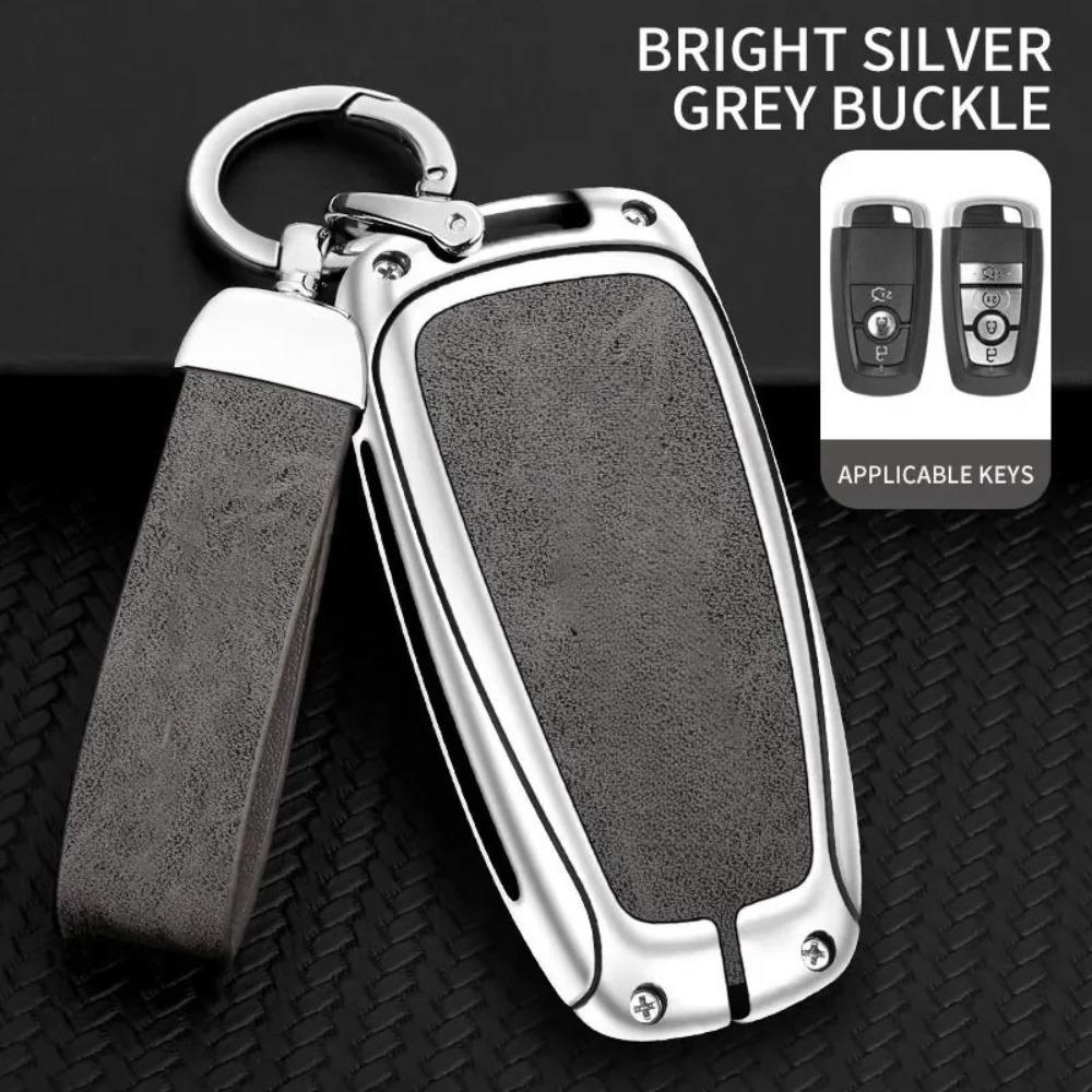 Zinc Alloy Car Remote Key Case for Ford Raptor F150 Remote Control Protector for Ford F-150 RAPTOR Car Key Cover Car Accessories