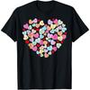 Valentines Day Cute Heart Conversation Candy Sweetheart Cotton Men T Shirt