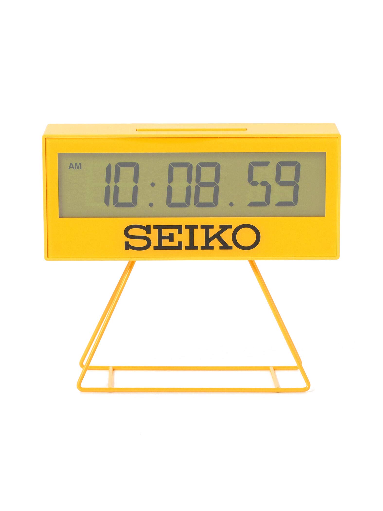 

bpr BEAMS/place clock SEIKO SPORTS TIMER CLOCK MIDIUM YELLOW - жовтий