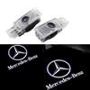 2pcs Car Logo Door Laser Light Projection Atmosphere Lights For Mercedes Benz C C205 CLA C117 X117 CLS C218 X218 E C207 A207 OD5