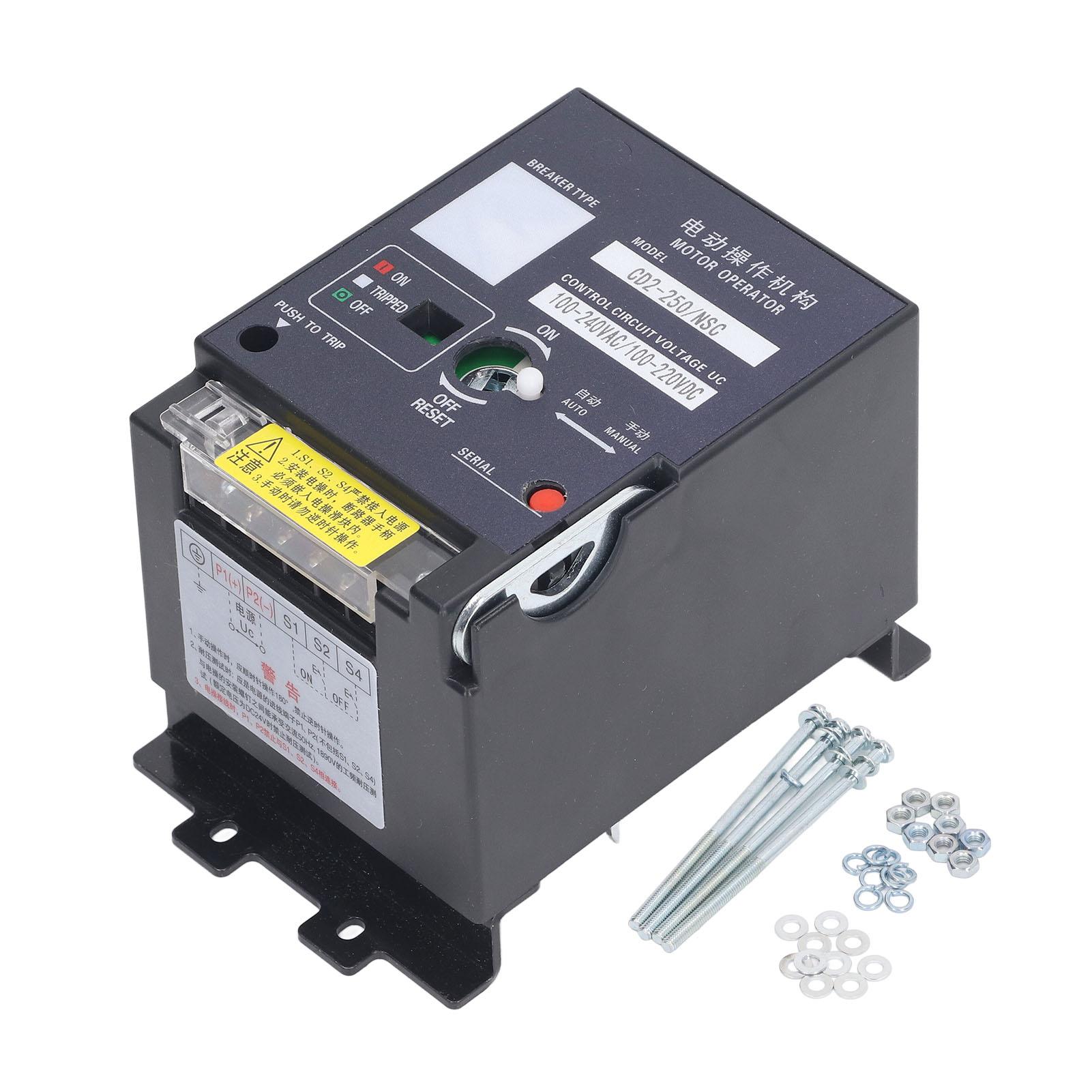 

Circuit Breaker Remote Electric Operating Motor Drive with Installation Accessories AC