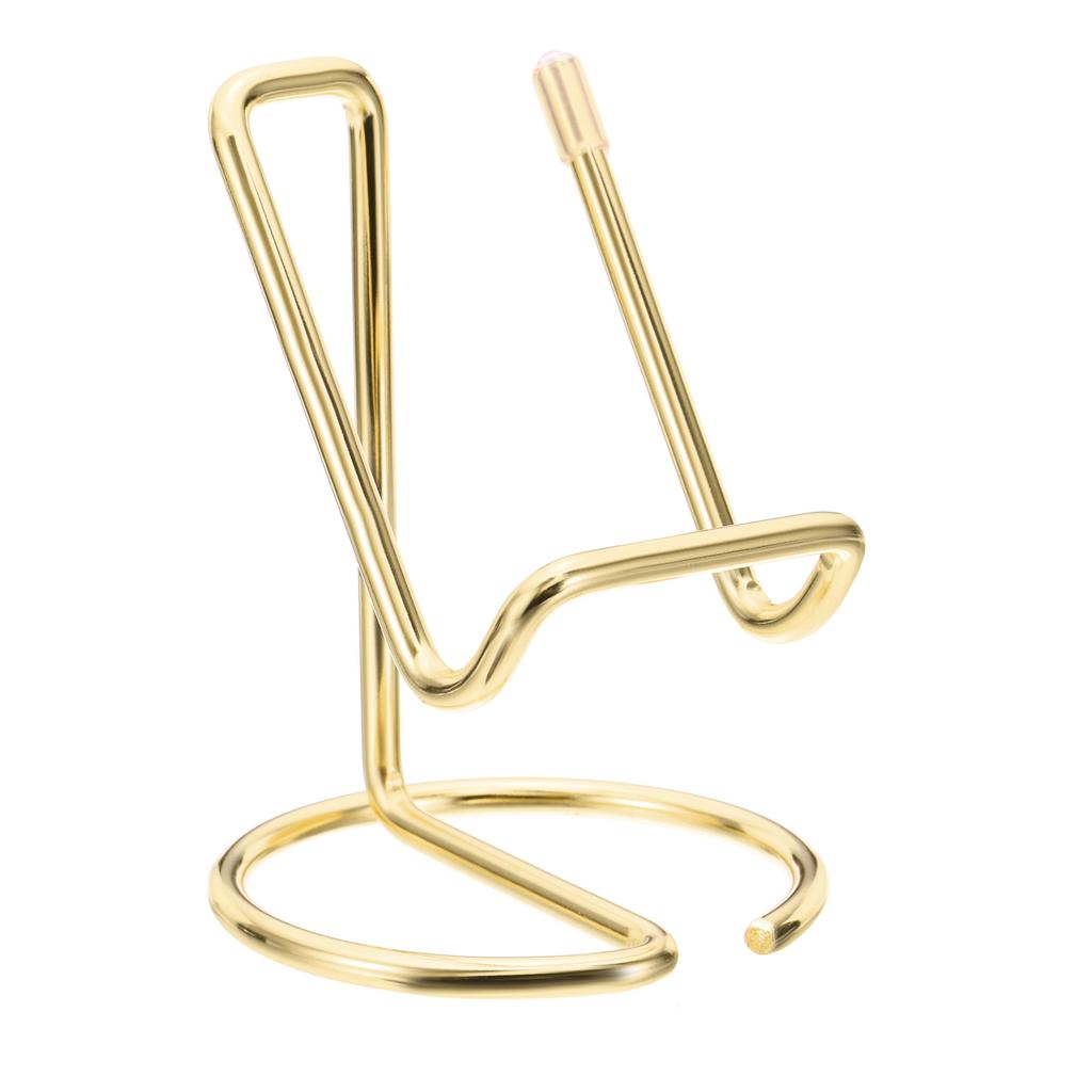 Metal Business Card Holder Desk Bracket Cards Organizer Fashion Office Desktop Business Cards Display Holder Card Storage Folder