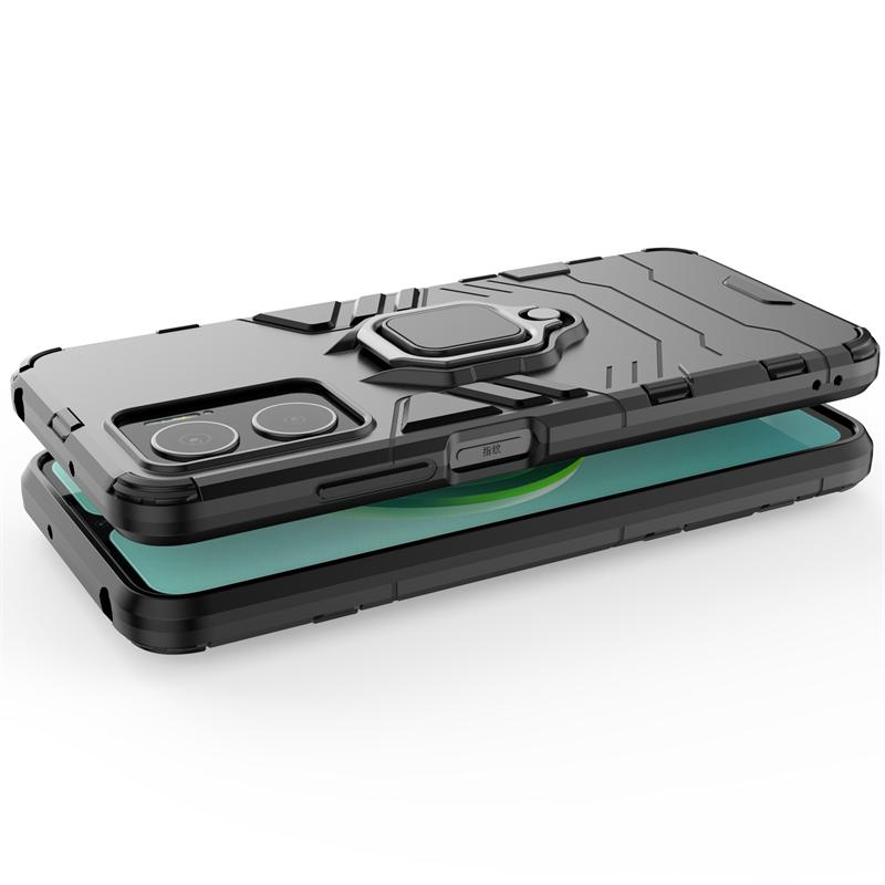 For Redmi Note 11E Case for Xiaomi Redmi Note 11E Cover Shell Armor Finger Ring Holder Stand PC Phone Bumper For Redmi Note 11E