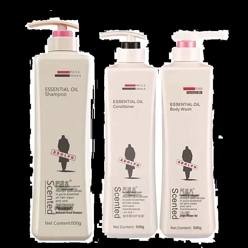 Adolph Essential Oil Anti-Dandruff Hair Care Set