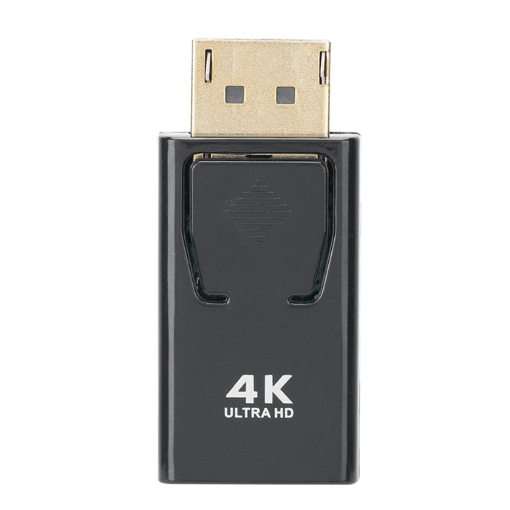 2PCS 4Kx2K Displayport Male To HD Female Plug and Play DP To HD Adapter for PC Computer
