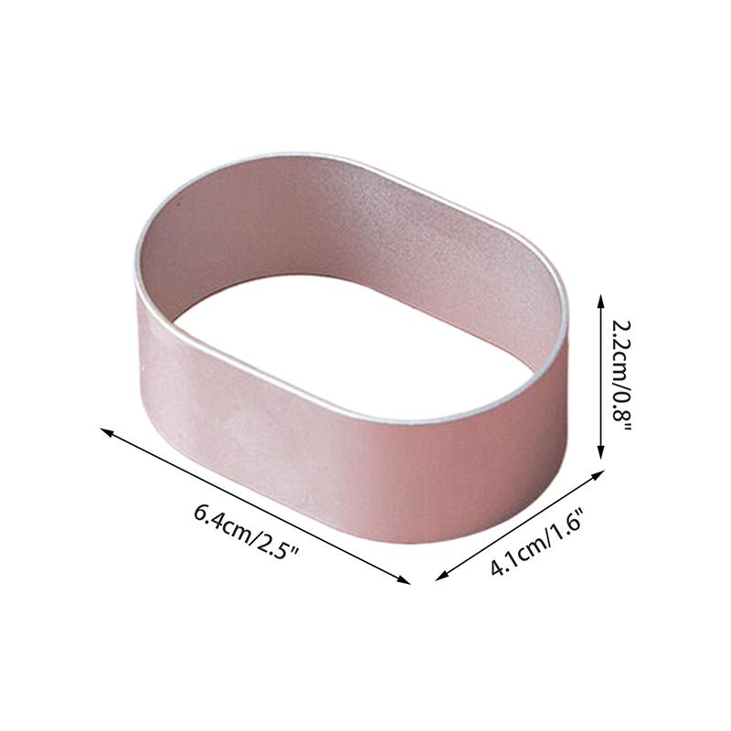 1/5Pcs Oval Cheese Cake Mold Home Snacks Cookies Tart Cheese Yogurt Cake Baking Tools Mousse Ring Free Rim 5PCS