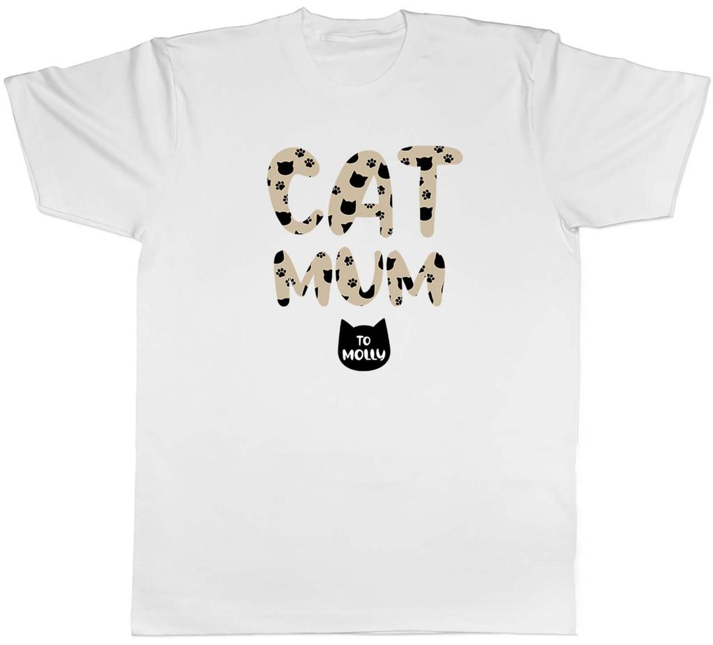 Personalised Dog Dad Paw Pattern Animal Unisexs Unisex TShirt Tee Gift