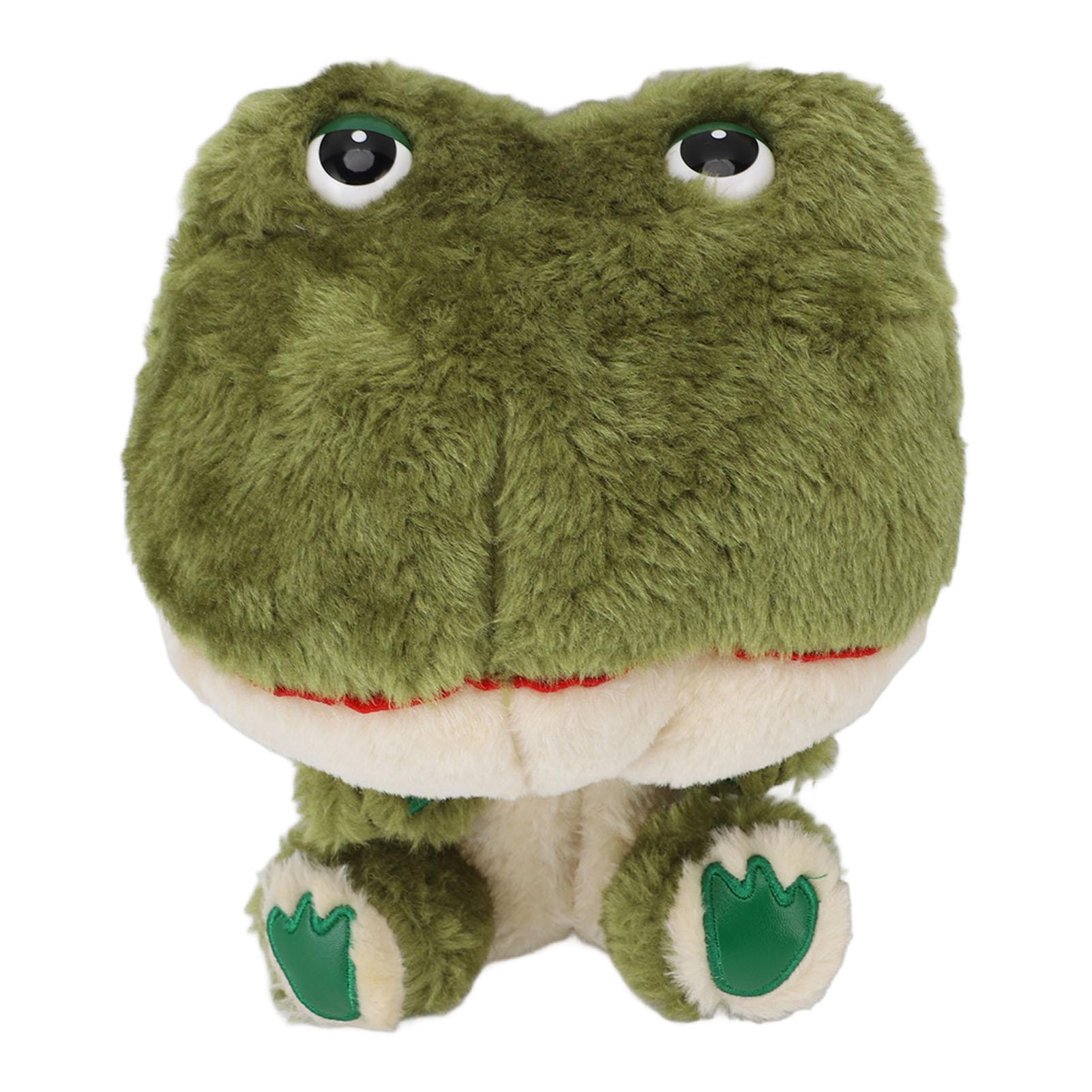 

Cartoon Frog Club Headcover Plush Protective Funny Animal Club Headcover with Built in Club Clip