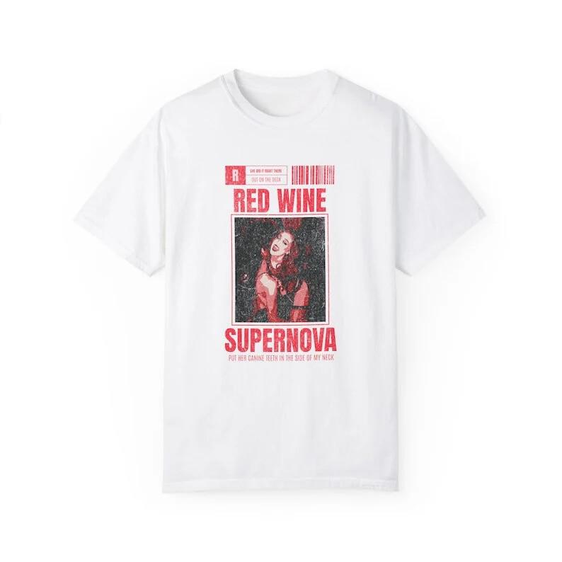 Chappell Roan Red Wine Supernova Vampire Movie Poster Retro tshirt L0406_35 Unisex T-Shirt L