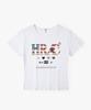 Hilukaakaibeu Hrac Flag Block Women'S Slim Fit Short Sleeve T-Shirt