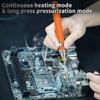 Portable Adjustable Temperature Cordless Soldering Iron Kit with 3 Tips, Rechargeable