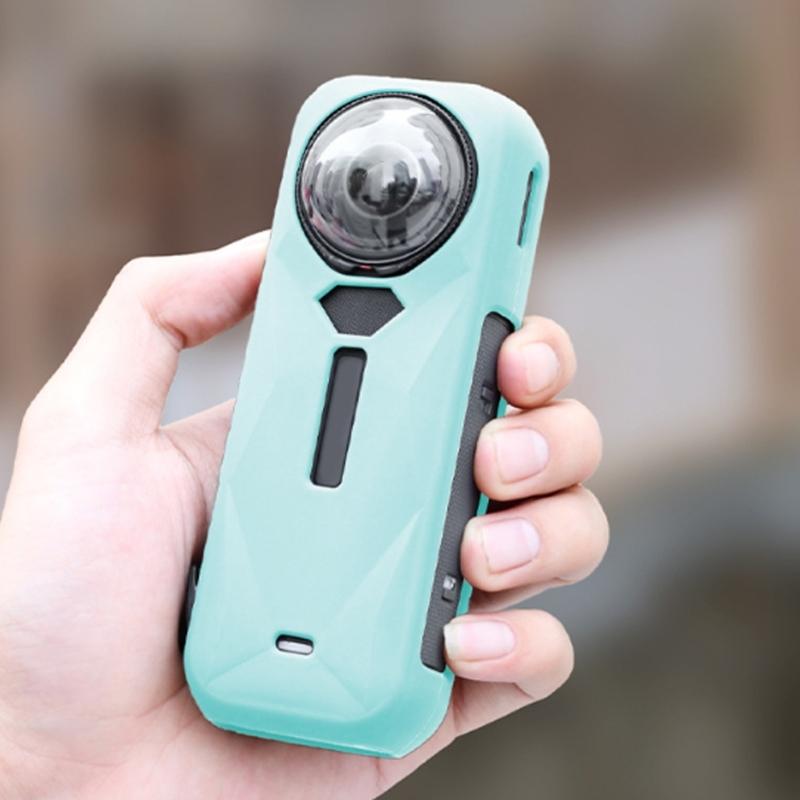 Shockproof Silicone Protective Cover For X5 Action Cameras Case Shell AntiScratch Resistance Design Easy Installation