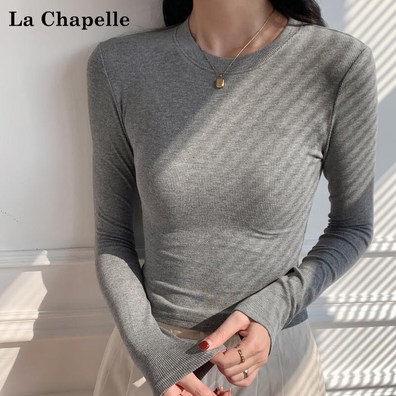 La Chapelle Women's Slim Fit Long Sleeve T-shirt