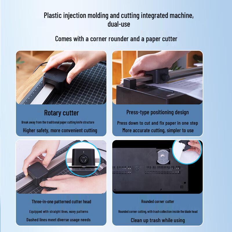 Deli A3 Thermal Laminator CN plug (adapter included)