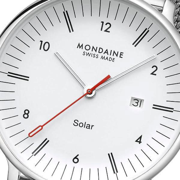 Mondaine DOPPIO Series Unisex Solar Wrist Watch MLE.41910.LBV MLE.41910.SM Gift Casual Business Sports Student