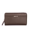 Baellerry Men's Double Zipper Clutch: Fashionable, Casual Business Wallet with Large Capacity Coin Pouch.