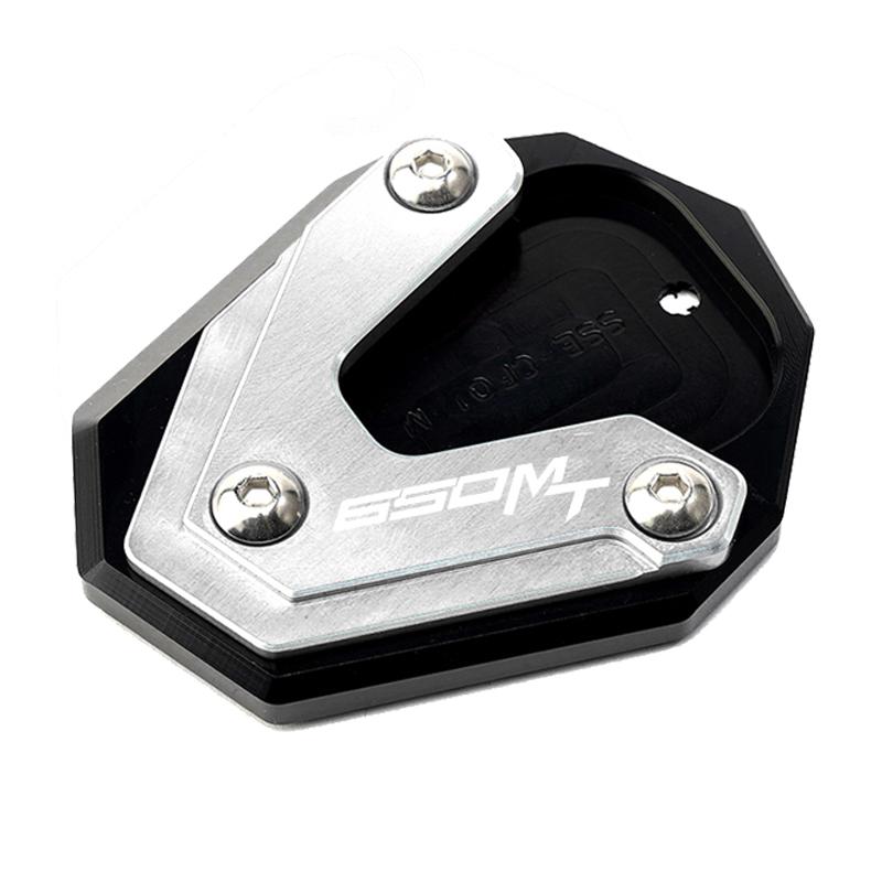 Motorcycle Kickstand Enlarger Foot Side Stand Extension Pad For CFMOTO 650MT 650 MT CF 650 TR-G 650TR-G Accessories