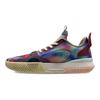LiNing All City 10 V1 Youth Edition Magic Rebound Shock Absorption Low Top Basketball Shoes Kids Basketball Shoes Twilight-Purple ABPS059-3