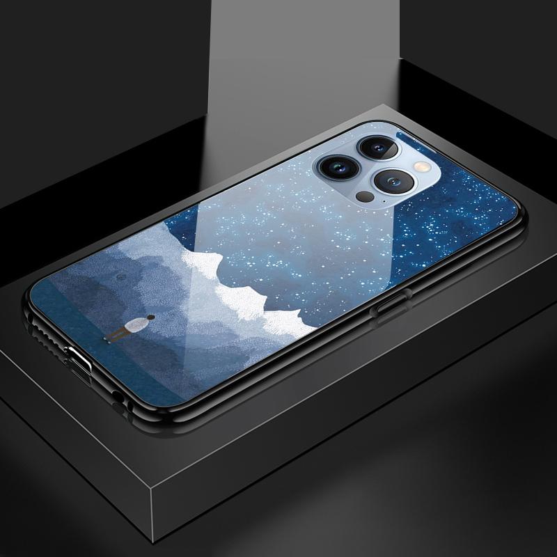 Tempered Glass Phone Case For OPPO Reno13 Reno14 Realme 11 12Pro 14 GTNeo6 C21Y C53 C75 OnePlus Nord2 NordCE3Lite Soft Edge Shockproof Smooth Shell