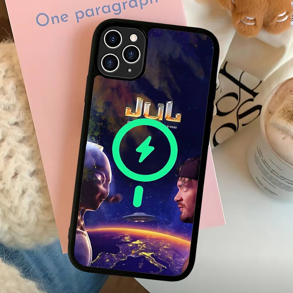 JuL C'est Pas Phone Case Magnetic Case For IPhone 16 14 13 12 11 15 Pro Max Plus For Magsafe Wireless Charge Cover
