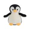 Apricot Lamb Black Penguin Plush, Soft & Cute Fluffy Black Penguin, 20cm
