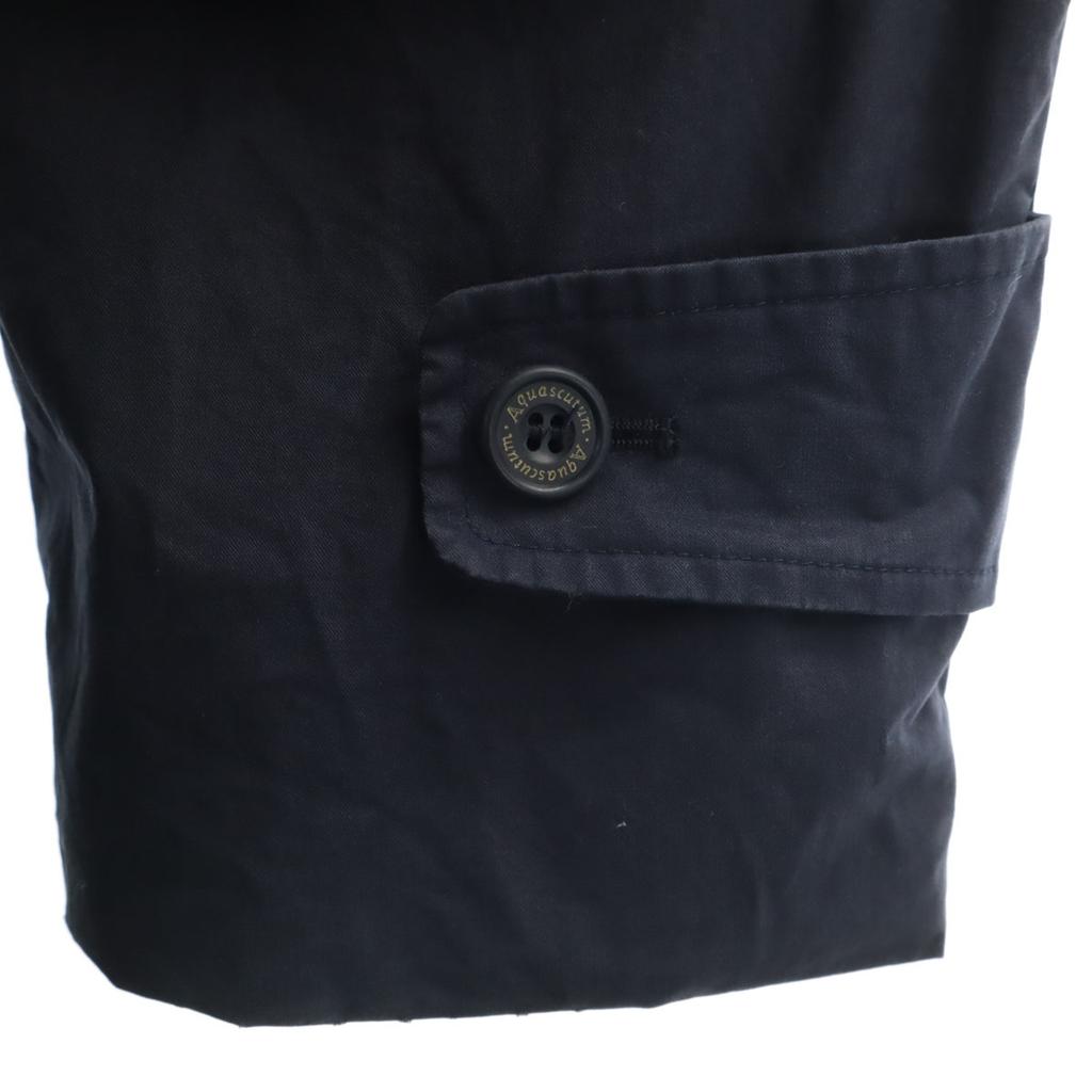 Aquascutum Made in England Stainless collar coat Navy Men's Used