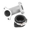 Akozon Carburetor Manifold, Carburetor Rubber Manifold Inlet Pipe Tube for Mikuni VM22 VM24 OKO KOSO PE24 PE26 PE28